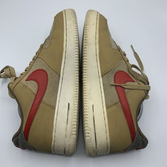 Nike Air Force 1 \'82 Low 488298-701 Mens Size 9.5 beige main image 5